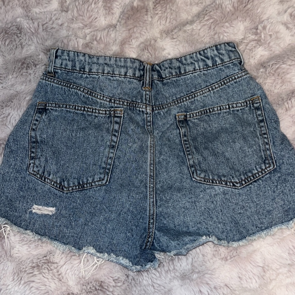 Target~ High Rise Jean Shorts - Picture 2 of 3
